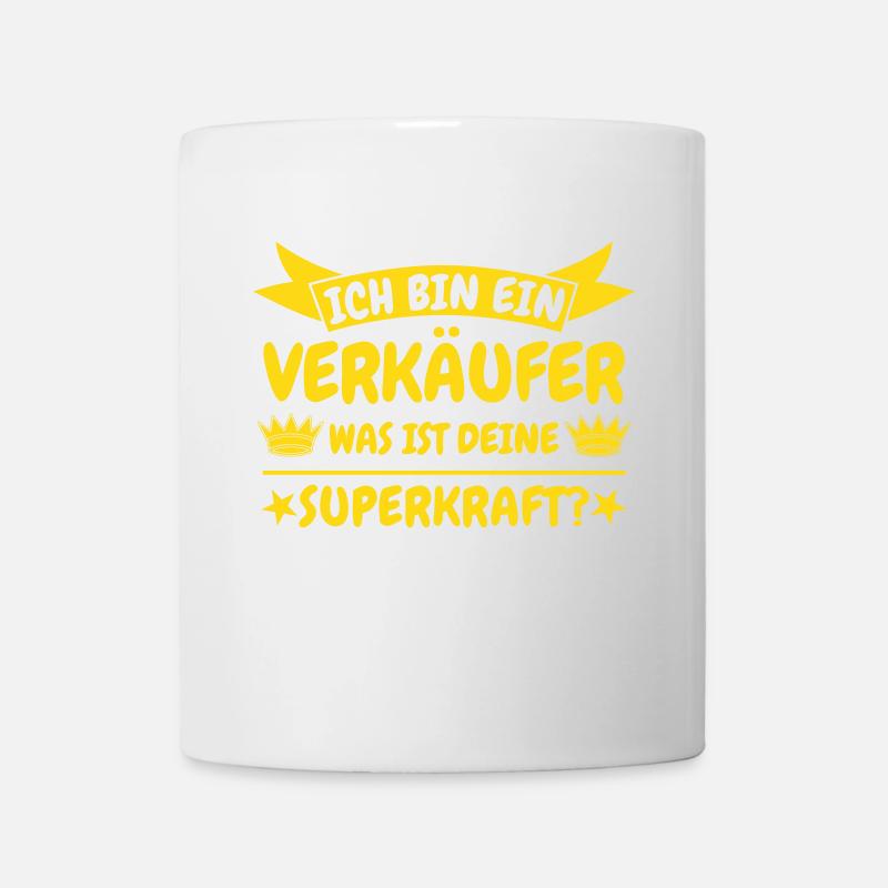 Verkäufer - Tasse - Weiß