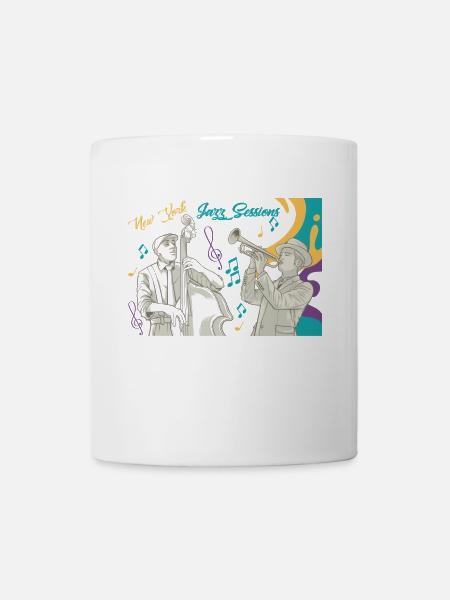 NY JAZZ SESSIONS - Mug - white