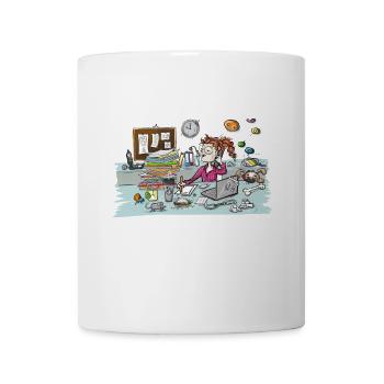 Climbing is a passion - Kletter T-Shirt - Tasse - Weiß - Vorne