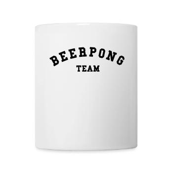 Beerpong Team - Tasse - Weiß - Vorne