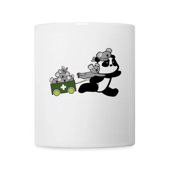 Panda safes Koalas - Tasse - Weiß - Vorne