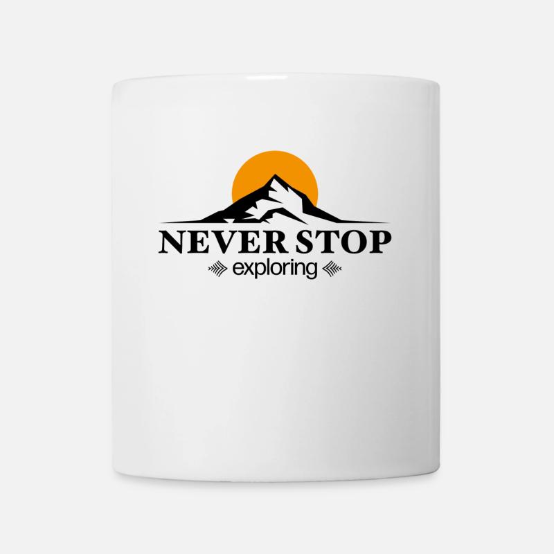 Cadeaux pour les aventuriers - Mug blanc - blanc