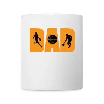 Basketball DAD - Mug - white - Front