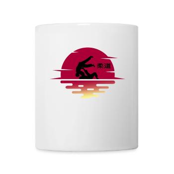 judo judoka dan black belt hajime - Mug - white - Front