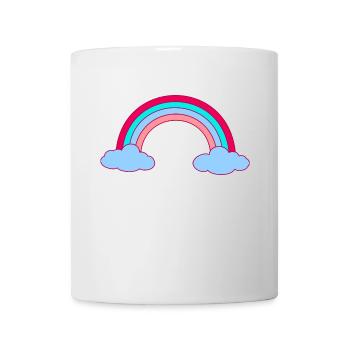 Magical Rainbow Spiritual Clouds Weather - Mug - white - Front