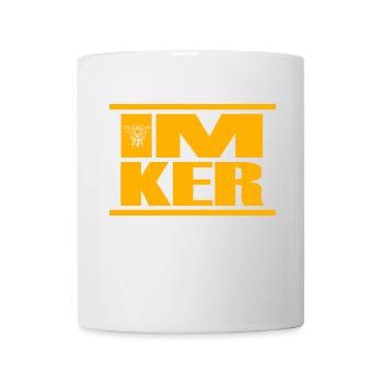 Imker Bienenzüchter und Bienenkönigin - Tasse - Weiß - Vorne