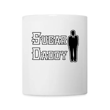 Papa Drôle de chemise disant cadeau Père Mari - Mug blanc - blanc - Devant