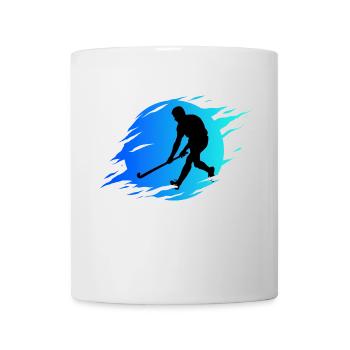 Field hockey Hockey fan articles Hockey field Hockey - Mug - white - Front