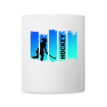 Feldhockey Hockey-girl Hockeyqueen Hockeysport - Tasse - Weiß - Vorne
