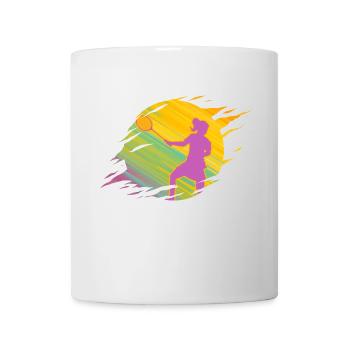 Badminton Badminton Badminton Girl - Mug - white - Front