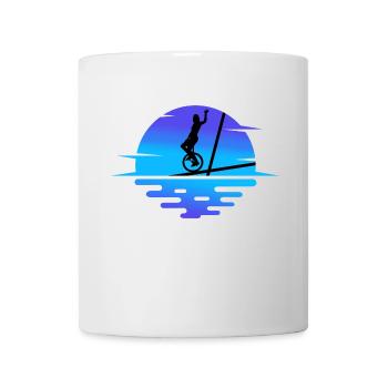 Einrad Einradartist unicycle Einradfahrerin - Tasse - Weiß - Vorne