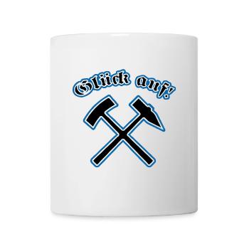 Glück auf! - Tasse - Weiß - Vorne