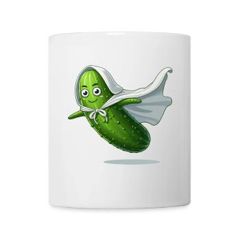Flying Cucumber - Mug - white - Front