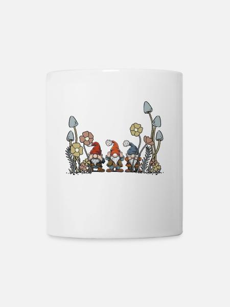 Habitant de la forêt Nain Nain Troll Conte de fées Enfant - Mug blanc - blanc