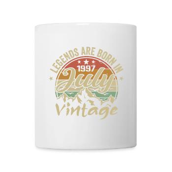 Vintage July 1997 Birthday July 1997 - Mug - white - Front