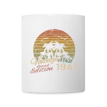 Jahrgang 1941 Geburtstagsgeschenk 1941 Retro 1941 - Tasse - Weiß - Vorne