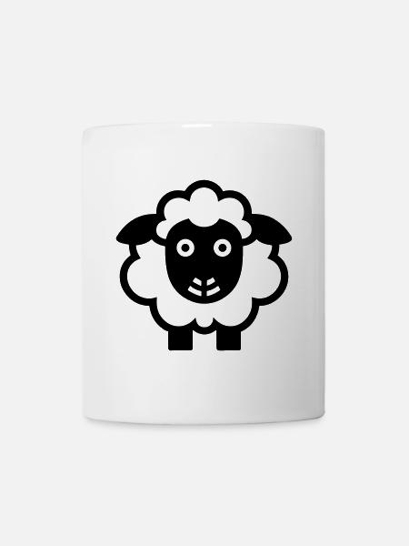 Schaf - Tasse - Weiß