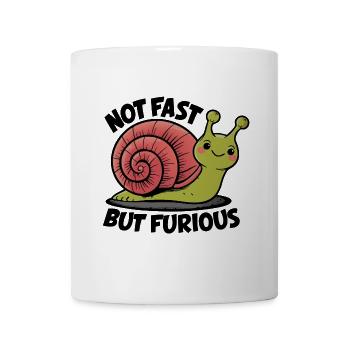 Funny Vineyard Snail Funny Snail Saying - Mug - white - Front