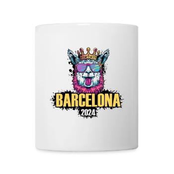 Barcelona 2024 Alpaca Party Holiday - Mug - white - Front