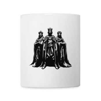 Cooles Design mit den drei Heiligen Königen - Tasse - Weiß - Vorne