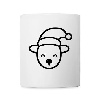 renne de noel - Mug blanc - blanc - Devant