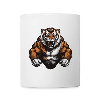 Musculation Tiger Muscles - Mug blanc - blanc - Devant