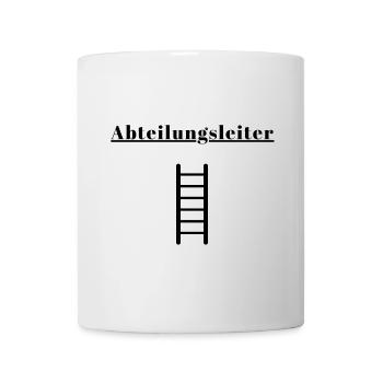 Der/Die Abteilungsleiter Kreatives Leiter-Design - Tasse - Weiß - Vorne