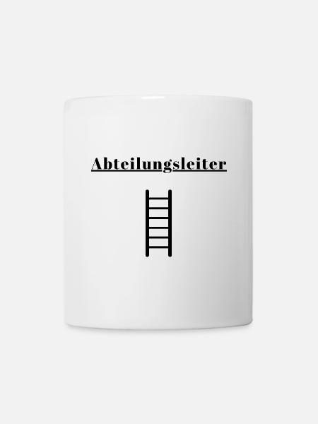 Der/Die Abteilungsleiter Kreatives Leiter-Design - Tasse - Weiß