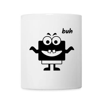 Kleines Monster macht Buh - Tasse - Weiß - Vorne