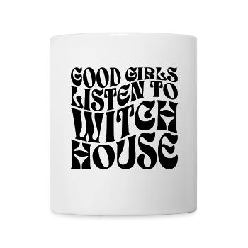 Girls Listen To Witch House Music - Mug - white - Front