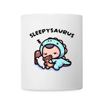 Sleepysaurus Official Sleep Outfit Chemise de nuit - Mug blanc - blanc - Devant