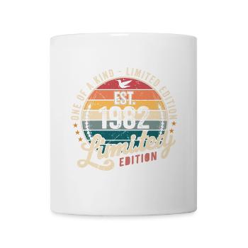 Birthday Gift 1982 Vintage 1982 Retro 1982 - Mug - white - Front