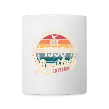 Geburtstagsgeschenk 1956 Jahrgang 1956 Retro 1956 - Tasse - Weiß - Vorne