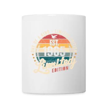 Cadeau d’anniversaire 1965 Millésime 1965 Rétro 1965 - Mug blanc - blanc - Devant