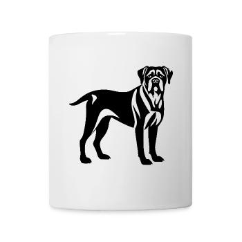 Bullmastiff Chien - Mug blanc - blanc - Devant