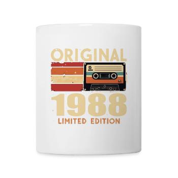 Anniversaire 1988 - Légendaire depuis 1988 Cadeau 1988 - Mug blanc - blanc - Devant