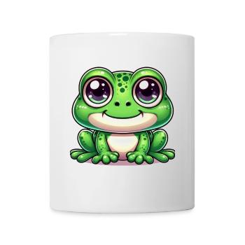 Kröte Karneval Frosch Froschkostüm Fasching Kostüm - Tasse - Weiß - Vorne