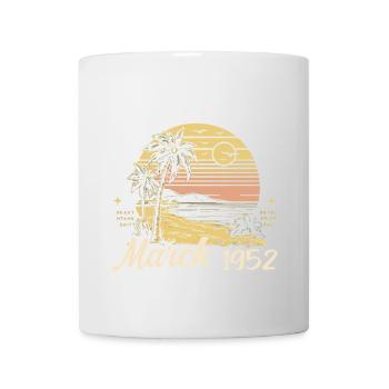 Birthday March 1952 - 73rd Birthday - March 1952 - Mug - white - Front