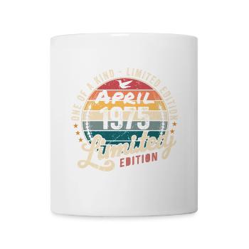 April 1975 Vintage Birthday April 1975 - Mug - white - Front
