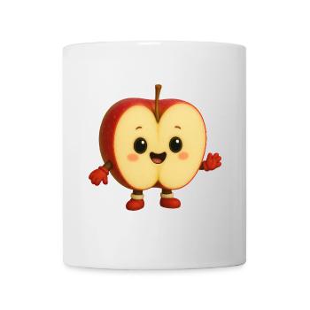 Apfel - Tasse - Weiß - Vorne