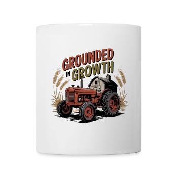Grounded in Growth - Mug - white - Front