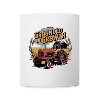 Grounded in Growth - Mug - white - Front
