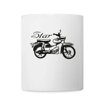 Moped Star - Tasse - Weiß - Vorne