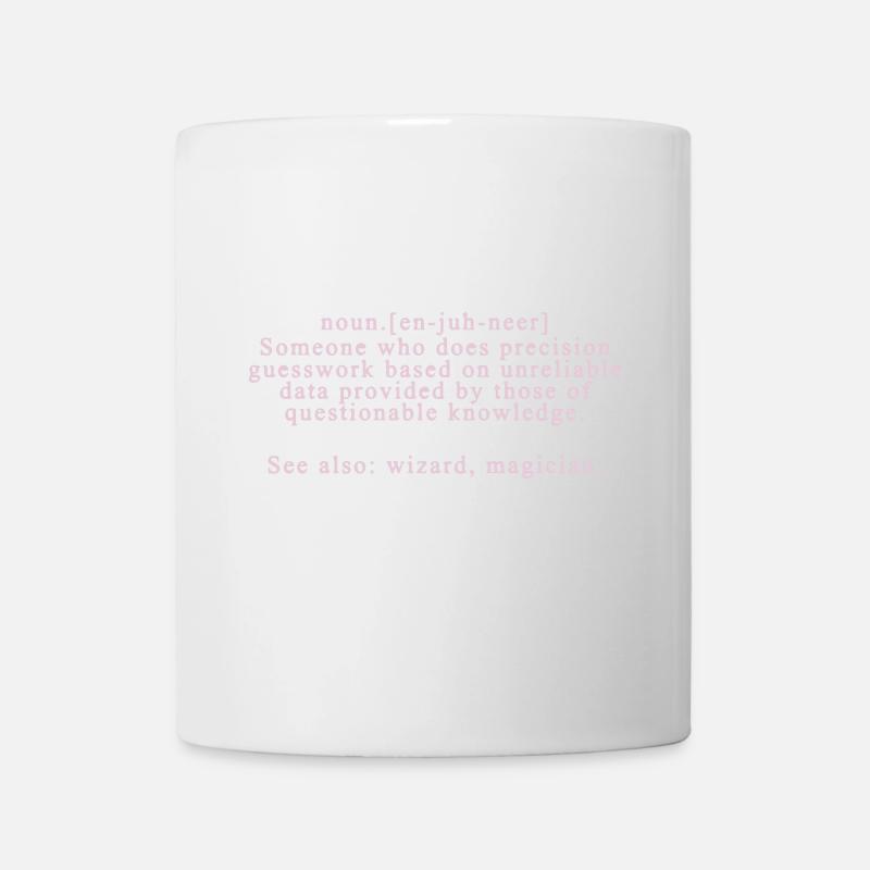Meaning of an engineer - Mug - white
