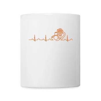 SR500 TX500 Heartbeat orange - Mug - white - Front