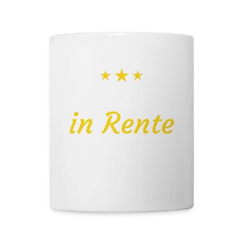 Koch Rente - Tasse - Weiß - Vorne