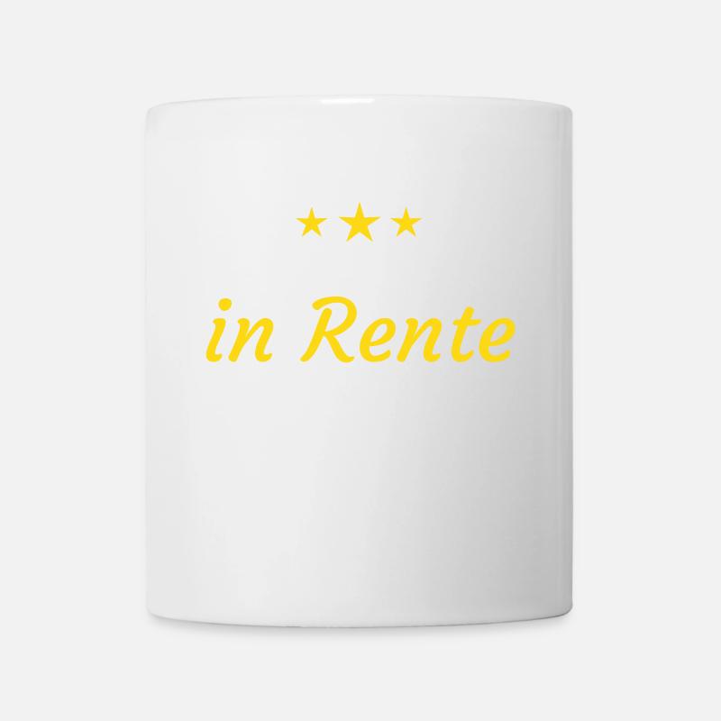 Richter Rente Ruhestand Geschenk - Tasse - Weiß