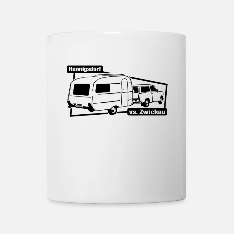 Qek Junior vs Trabant Trabi Queck - Tasse - Weiß