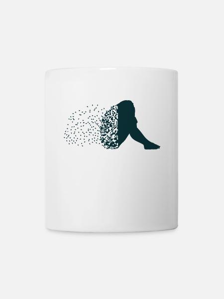 Santé mentale - Mug blanc - blanc