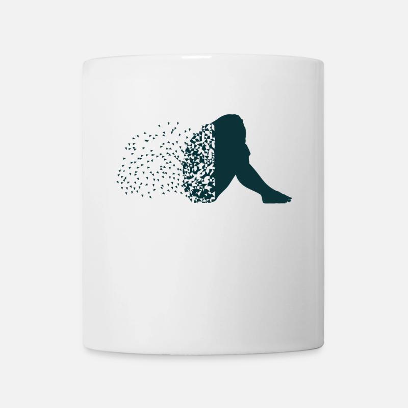 Santé mentale - Mug blanc - blanc
